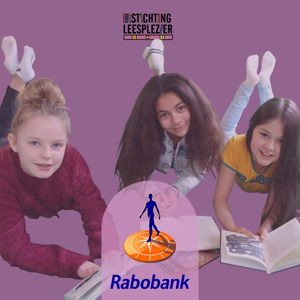 Rabobank financiert Stichting Leesplezier