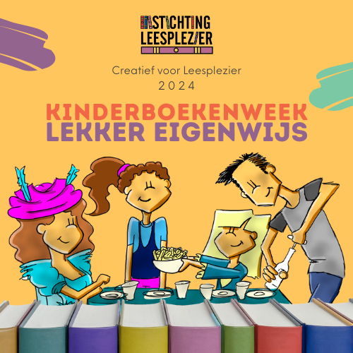 Stichting Leesplezier heeft altijd een leuke creatieve les voor de Kinderboekenweek.
