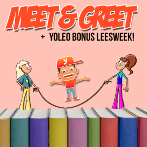 Schrijversbezoek online voor groepen 5-6-7, met daarbij samen een boek lezen via Yoleo leeshulp