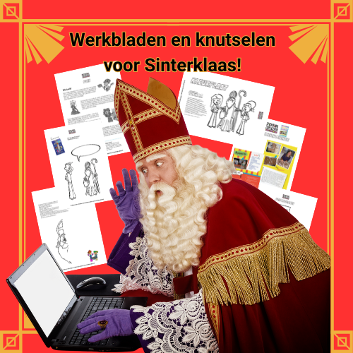 Sinterklaas werkbladen knutselen en lezen voor plezier met de feestdagen